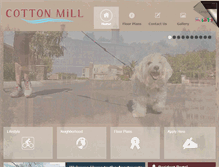 Tablet Screenshot of cottonmillnh.com